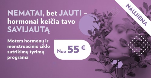 Nauja programa moterims: sužinok, ką išduoda tavo hormonai